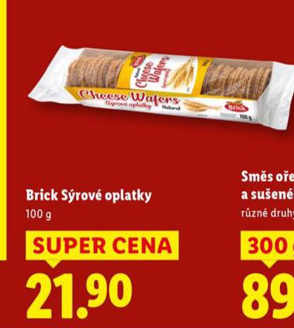 BRICK SÝROVÉ OPLATKY