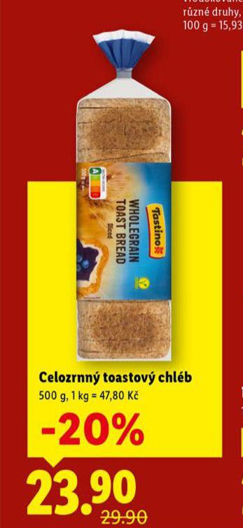 CELOZRNN TOASTOV CHLB