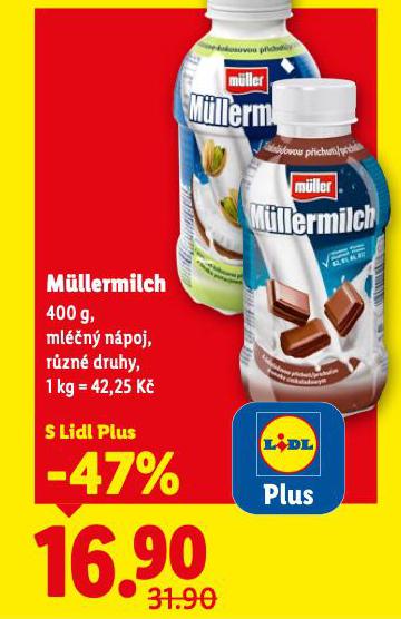 MÜLLERMILCH MLÉČNÝ NÁPOJ