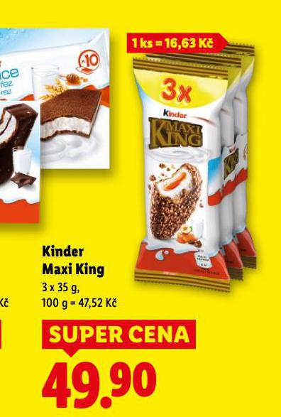 KINDER MAXI KING