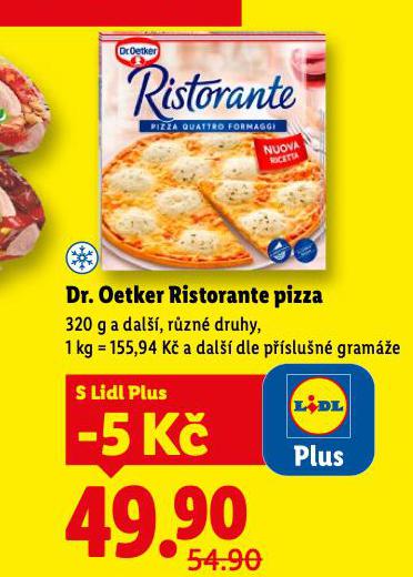 DR. OETKER PIZZA RISTORANTE