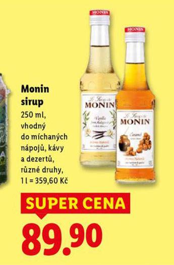MONIN SIRUP