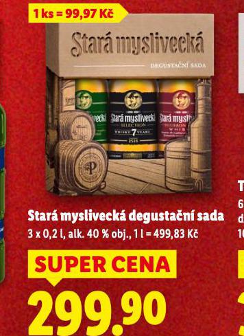 STARÁ MYSLIVECKÁ DEGUSTAČNÍ SADA