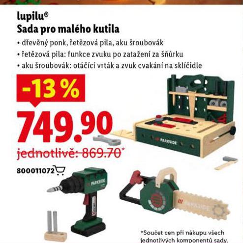 SADA PRO MALÉHO KUTILA