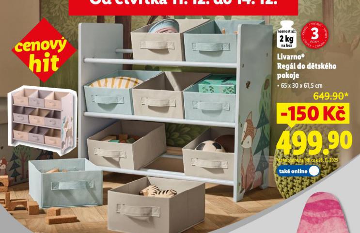 LIVARNO REGÁL DO DĚTSKÉHO POKOJE