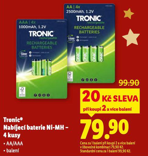 TRONIC NABJEC BATERIE
