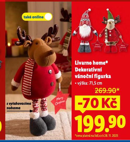 DEKORATIVNÍ VÁNOČNÍ FIGURKA