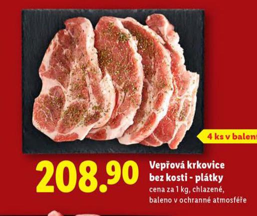 VEPŘOVÁ KRKOVICE BEZ KOSTI