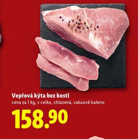 VEPŘOVÁ KÝTA BEZ KOSTI