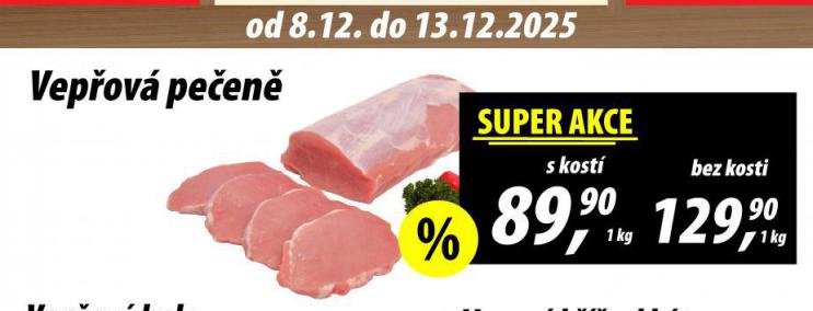 VEPŘOVÁ PEČENĚ S KOSTÍ