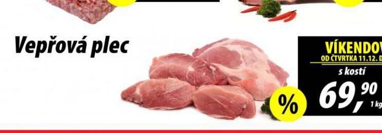 VEPŘOVÁ PLEC S KOSTÍ