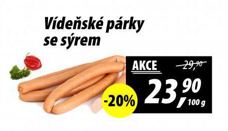 VÍDEŇSKÉ PÁRKY SE SÝREM