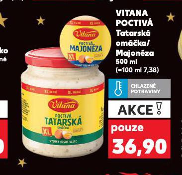 VITANA POCTIVÁ TATARSKÁ OMÁČKA