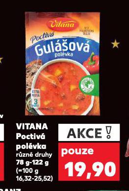 VITANA POCTIVÁ POLÉVKA