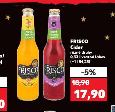 FRISCO CIDER