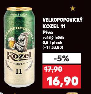 PIVO VELKOPOPOVICKÝ KOZEL