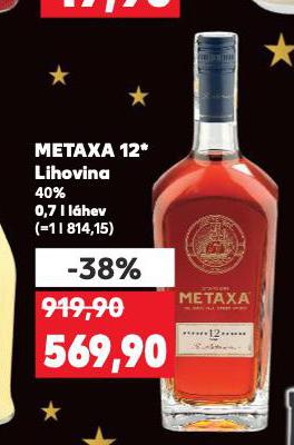 METAXA 12*