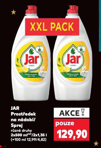 JAR PROSTŘEDEK NA MYTÍ NÁDOBÍ