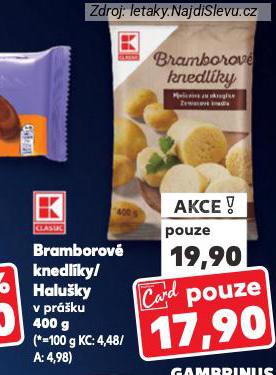 BRAMBOROVÉ KNEDLÍKY