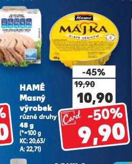 HAMÉ MASNÝ VÝROBEK