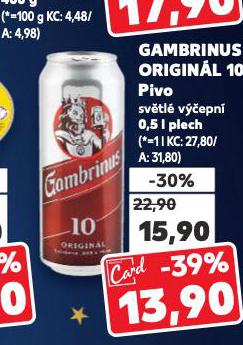 PIVO GAMBRINUS