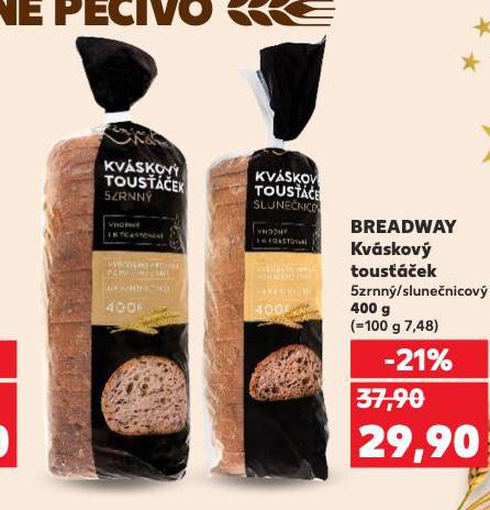 BREADWAY KVÁSKOVÝ TOUSŤÁČEK