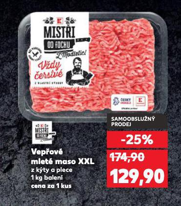 VEPŘOVÉ MLETÉ MASO