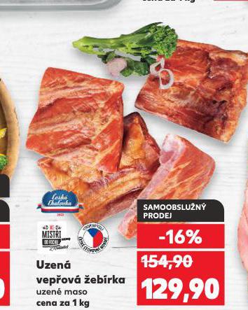 UZENÁ VEPŘOVÁ ŽEBÍRKA