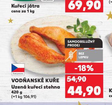 UZENÁ KUŘECÍ STEHNA