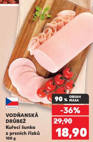 KUŘECÍ ŠUNKA Z PRSNÍCH ŘÍZKŮ