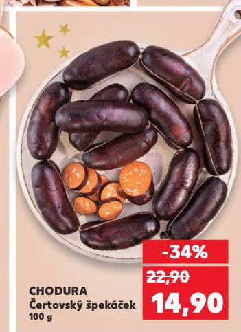 CHODURA ČERTOVSKÝ ŠPEKÁČEK