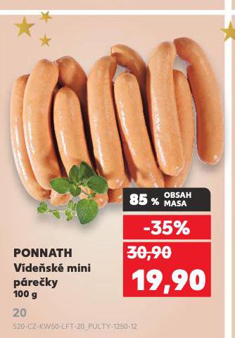 PONNATH VÍDEŇSKÉ MINIPÁREČKY