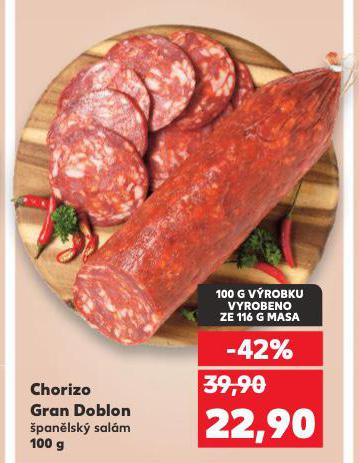 CHORIZO GRAN DOBLON