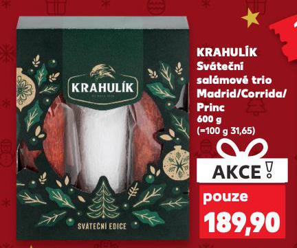 KRAHULÍK SVÁTEČNÍ SALÁMOVÉ TRIO