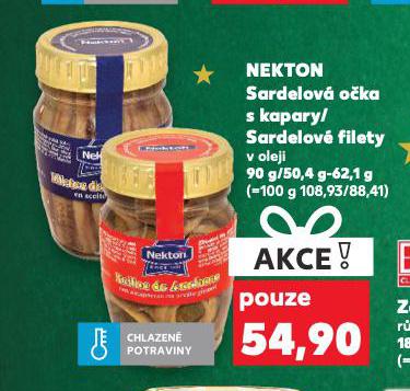 NEKTON SARDELOVÉ FILETY