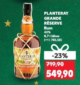 PLANTERAY GRANDE RÉSERVE