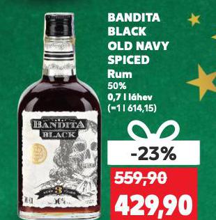 BANDITA BLACK OLD NAVY SPICED