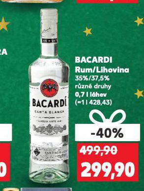 BACARDI RUM