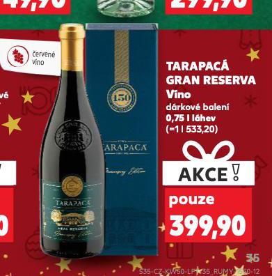 TARAPACÁ GRAN RESERVA