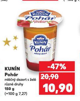 KUNÍN POHÁR