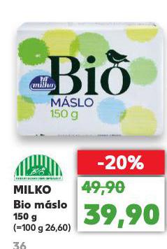 MILKO BIO MÁSLO