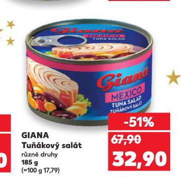 GIANA TUŇÁKOVÝ SALÁT