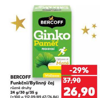 BERCOFF FUNKČNÍ ČAJ