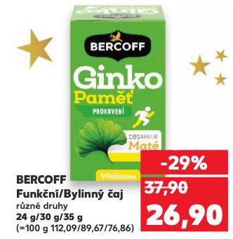 BERCOFF BYLINNÝ ČAJ