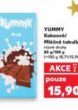 YUMMY MLN TABULKA