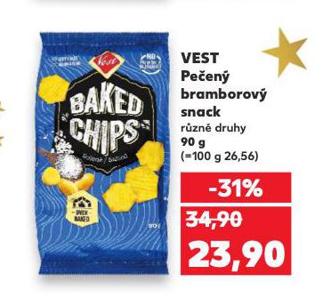 VEST PEČENÝ BRAMBOROVÝ SNACK