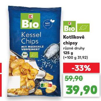 BIO KOTLÍKOVÉ CHIPSY