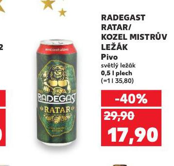 PIVO VELKOPOPOVICKÝ KOZEL