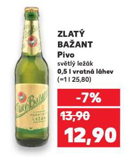 PIVO ZLATÝ BAŽANT