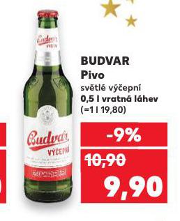 PIVO BUDVAR